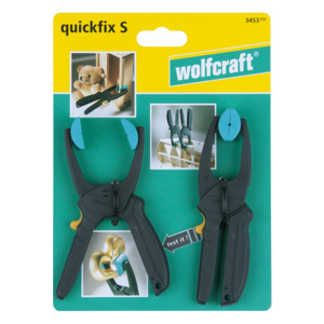 Комплект пружинни стяги Wolfcraft Quickfix S [12]