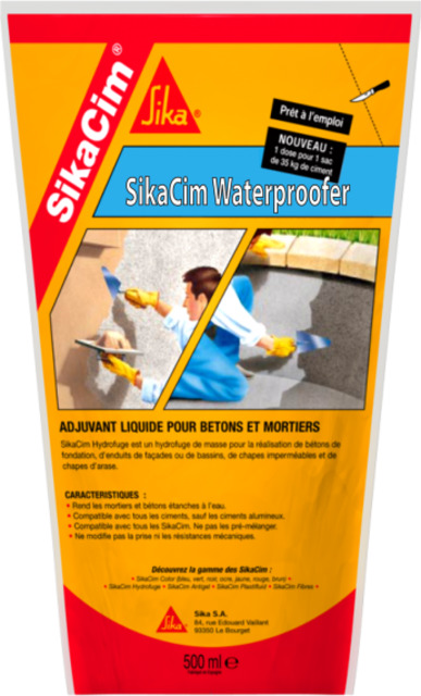 Добавка за водоплътност SikaCim WaterProofer [1]