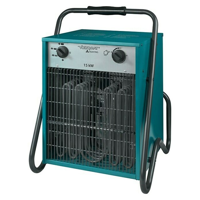 * Електрически калорифер Voltomat Heating, с термостат, 400 V, 15000 W [2]