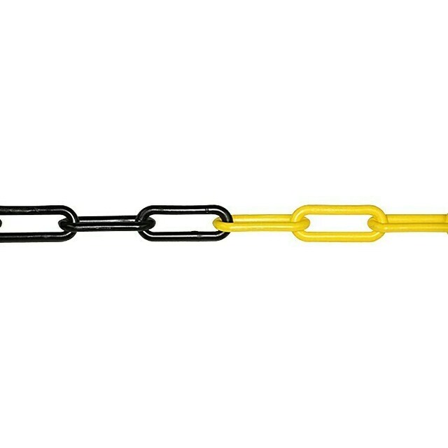 Пластмасова верига Stabilit, жълто-черна [2]