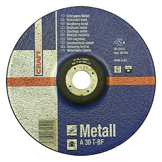 Диск за груба обработка Craftomat Metall A 30T-BF [1]