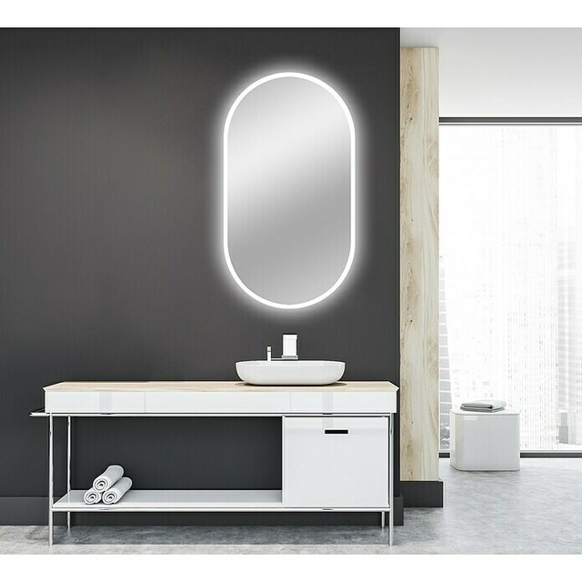 Огледало с LED осветление Camargue Silver Supreme [2]