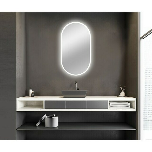 Огледало с LED осветление Camargue Silver Supreme [3]