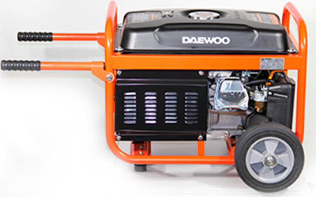 Бензинов монофазен генератор Daewoo GD6500 [2]
