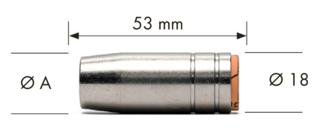 Газова дюза Würth MB15 AK  [3]