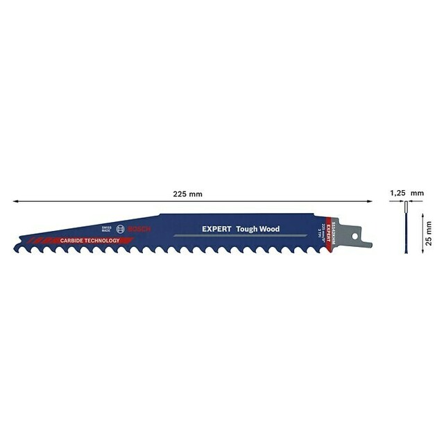 Нож за саблен трион Bosch Expert Tough Wood S 1142 KHM [2]