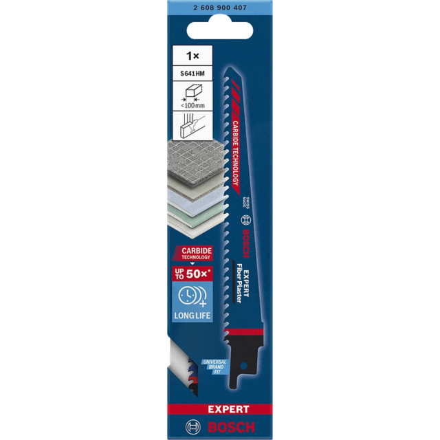 Нож за саблен трион Bosch Expert Fiber Plaster S 641 HM [3]