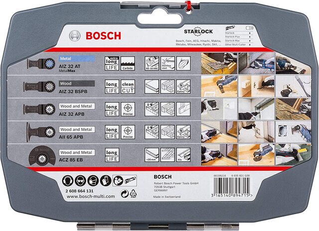 Комплект ножове Bosch Professional Starlock [3]