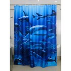 Текстилна завеса за баня Venus Shark [1]