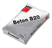 Сух разтвор за бетониране Baumit Бетон B20