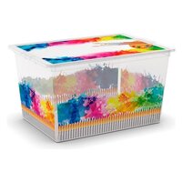 Пластмасова кутия за съхранение Keter C-Box XL Colours Arty