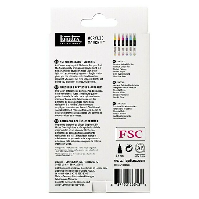 Маркери с акрилна боя за рисуване Liquitex Professional Paint Marker [2]