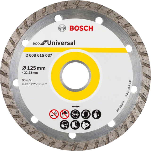 Диамантен диск за рязане Bosch Turbo Eco for Universal [1]