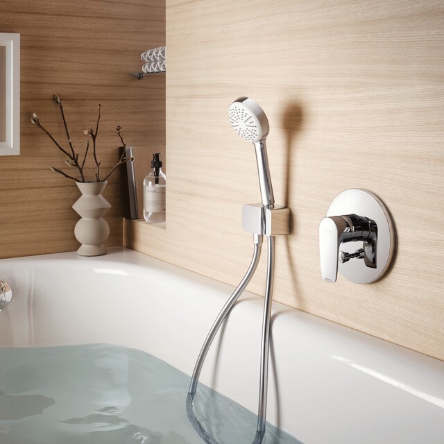 Смесител за вграждане за вана и душ Kludi Pure & Solid [3]