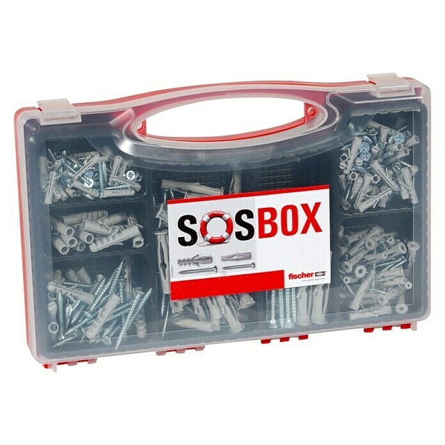 Комплект дюбели и винтове Fischer SOSBox S + FU [1]