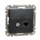 TV розетка и изход за данни Schneider Electric Sedna Design & Elements SDD114469T [1]