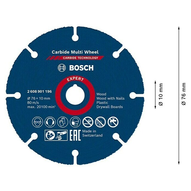 Диск за рязане Bosch Expert Carbide Multi Wheel  [2]
