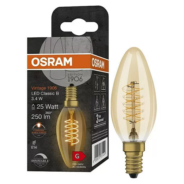 LED крушка Osram Vintage 1906 Classic [2]