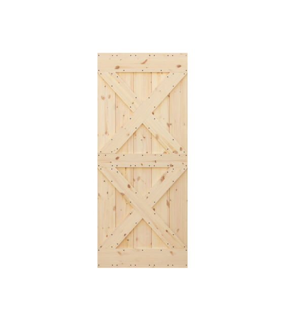 Дървена плъзгаща врата Radex Loft Rustic XX [1]