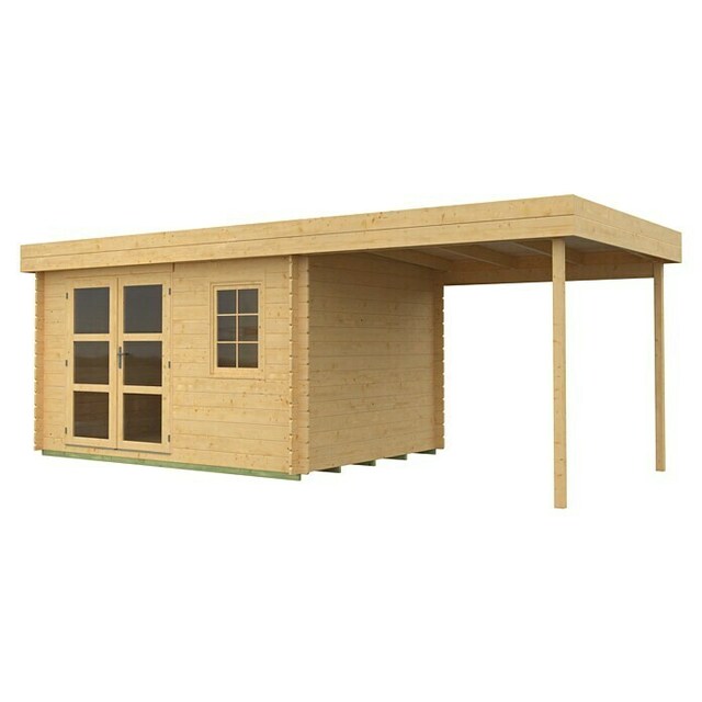Дървена градинска къща Lounge 2 [1]