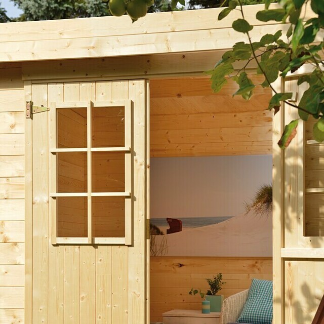 Дървена градинска къща Eco-Lounge [3]