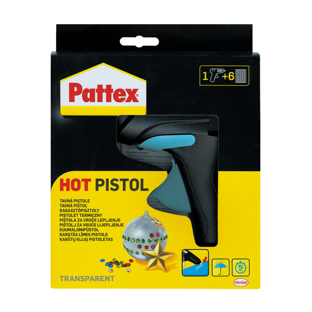 Пистолет за горещо лепене Pattex [2]
