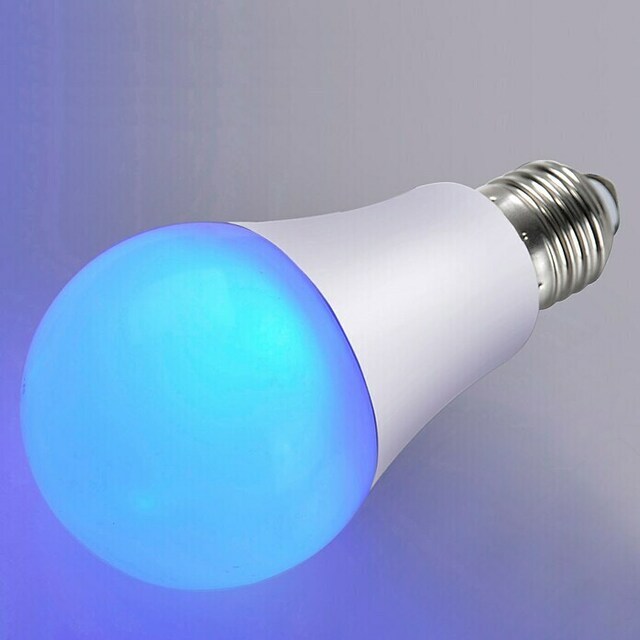 LED крушка синя [3]