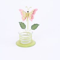 Декоративна поставка за чаена свещ Пеперуда