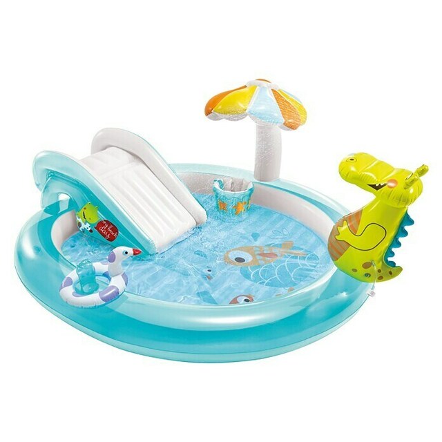 Детски басейн с водна пързалка Intex Alligator [7]