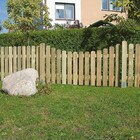 Декоративна дървена ограда [4]