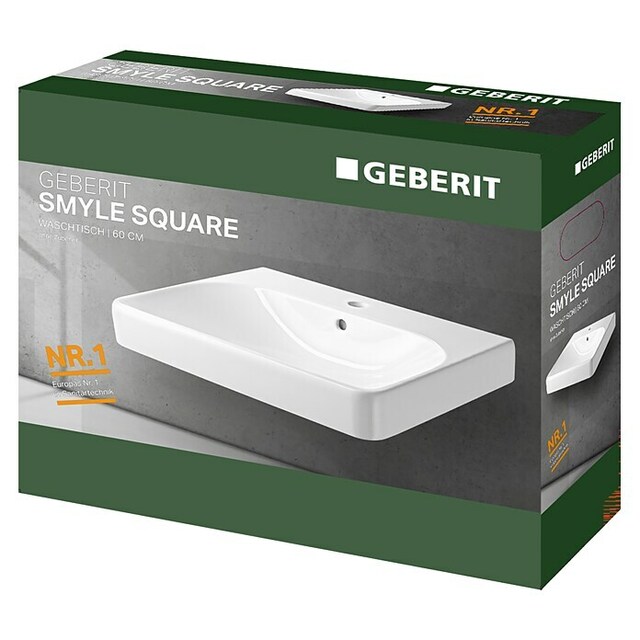 Керамичен умивалник Geberit Smyle Square [4]