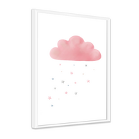 Рамкирана картина Pink Cloud