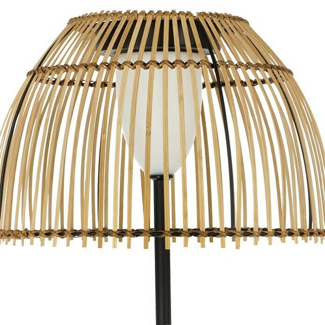 Стояща LED соларна бамбукова лампа BAUHAUS Bamboo [6]