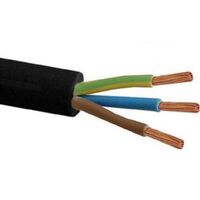 Гумиран кабел H07RN-F, 3х1,5 мм²,  черен, 5 м