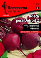 Семена за зеленчуци Semenarna Ljubljana Червено цвекло Детройт 2