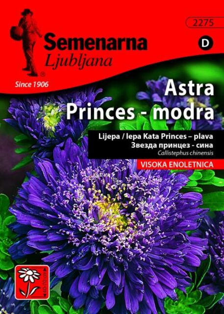Семена за цветя Semenarna Ljubljana Астра Prinzess [1]