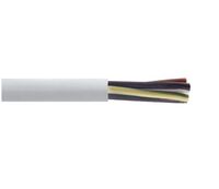 Кабел с PVC изолация, H05VV-F, 2х2,5 мм²,  бял, 100 м