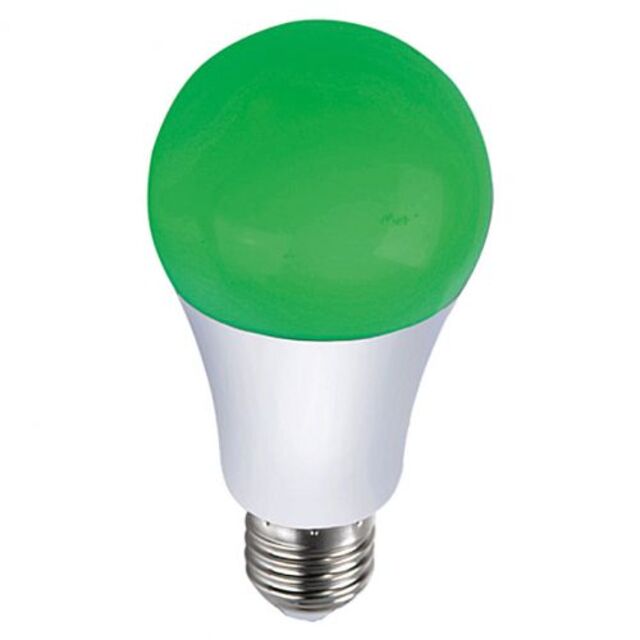 LED крушка зелена [1]