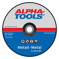 Диск за рязане Alpha Tools Metal A 24R-BF