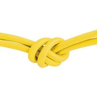 Текстилен кабел Home Sweet Home, жълт, 3x0,75 мм²