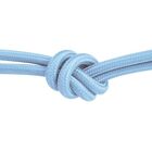 Текстилен кабел Home Sweet Home, светлосин, 3x0,75 мм² [1]