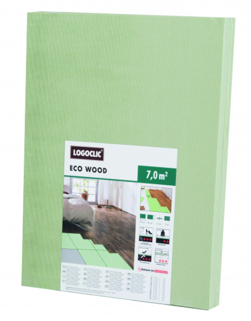 Подложка за ламинат Logoclic Eco Wood [1]