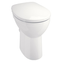 Стояща тоалетна без ръб, с повишена височина Camargue WC Plus 75 2.0