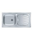 Кухненска мивка за вграждане Alveus Basic 80 [1]