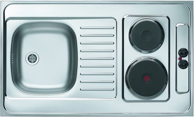 Кухненска мивка с 2 котлона Alveus Combi Electra 100 [5]