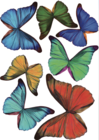 Декоративен стикер Plage 3D Пеперуди [1]