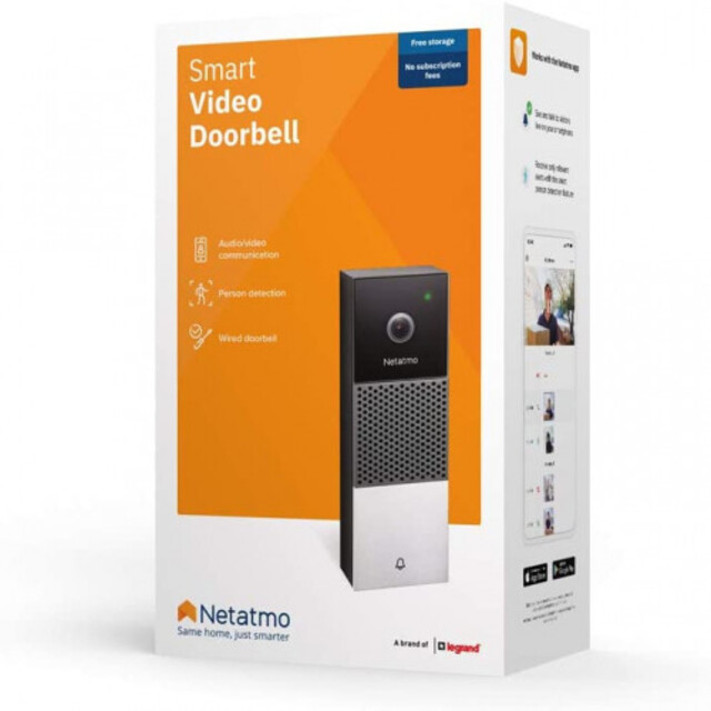 Видео звънец Legrand Netatmo Smart Video Doorbell [3]