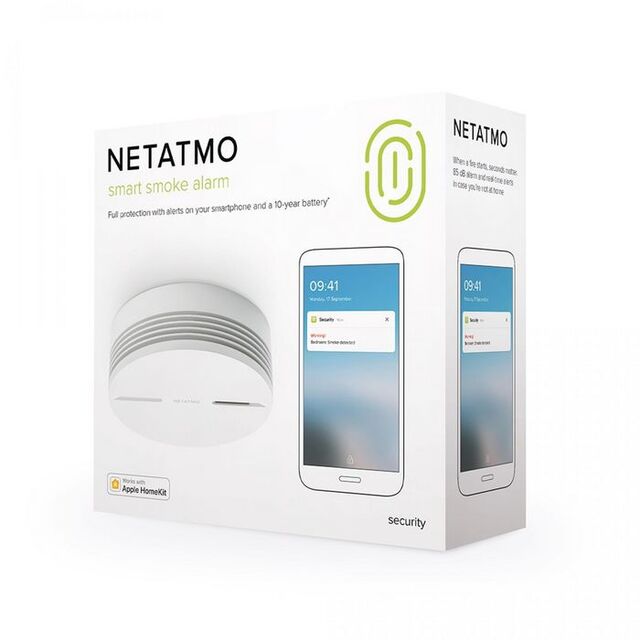 Оптичен датчик за дим Legrand Netatmo Smart Smoke Alarm [4]