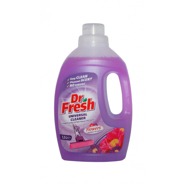 Препарат за почистване и поддръжка на подове Dr.Fresh Flowers [1]