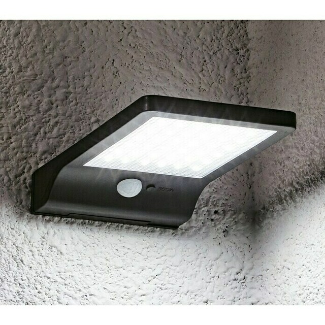 Външен LED соларен аплик с датчик за движение [2]